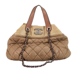 Large In The Mix, Leather, Taupe, 15141616, DB, 1*